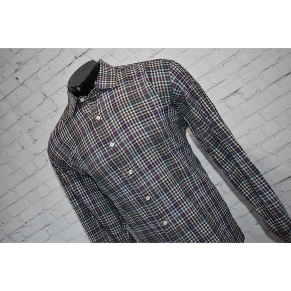 Culturata Dress Shirt Button Down Mens Size 2XL Cotton Performance Made in Italy - Picture 6 of 6